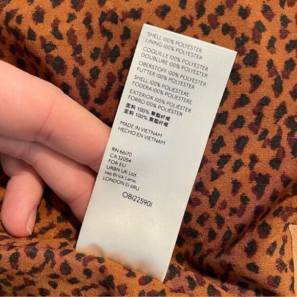 Anthropologie Brown Super Comfy Soft Teddy Coat S Relaxed Fit - Picture 11 of 15